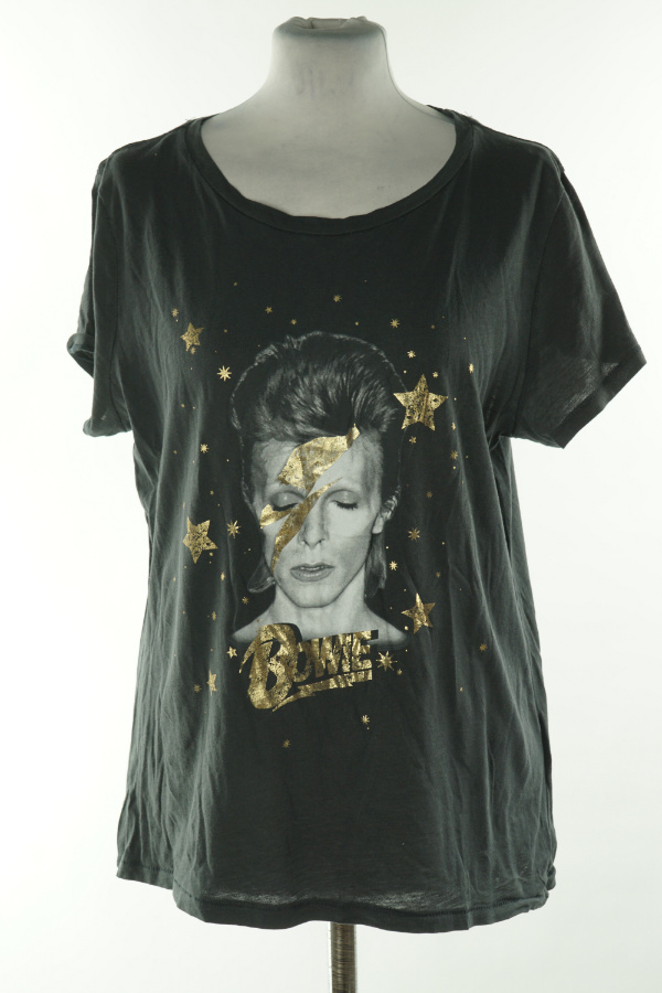 Koszulka ciemnoszara David Bowie - H&M zdjęcie 1