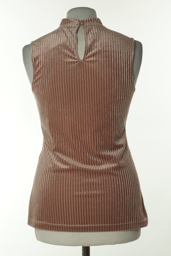 Bluzka połyskująca brudny róż - COMMA, zdjęcie 2