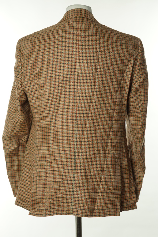 Marynarka beżowa w kratkę - SOR zdjęcie 2