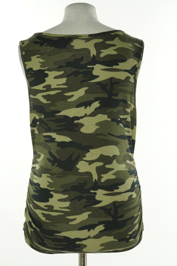 Koszulka zielona moro - EMERY ROSE zdjęcie 2