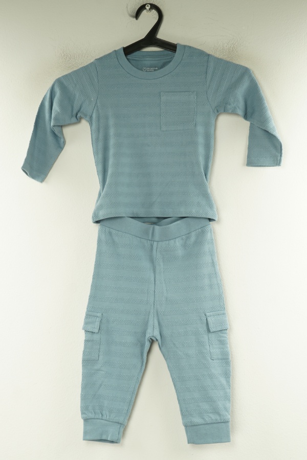 Komplet dreniebieski bluzka i spodnie - PRIMARK zdjęcie 1