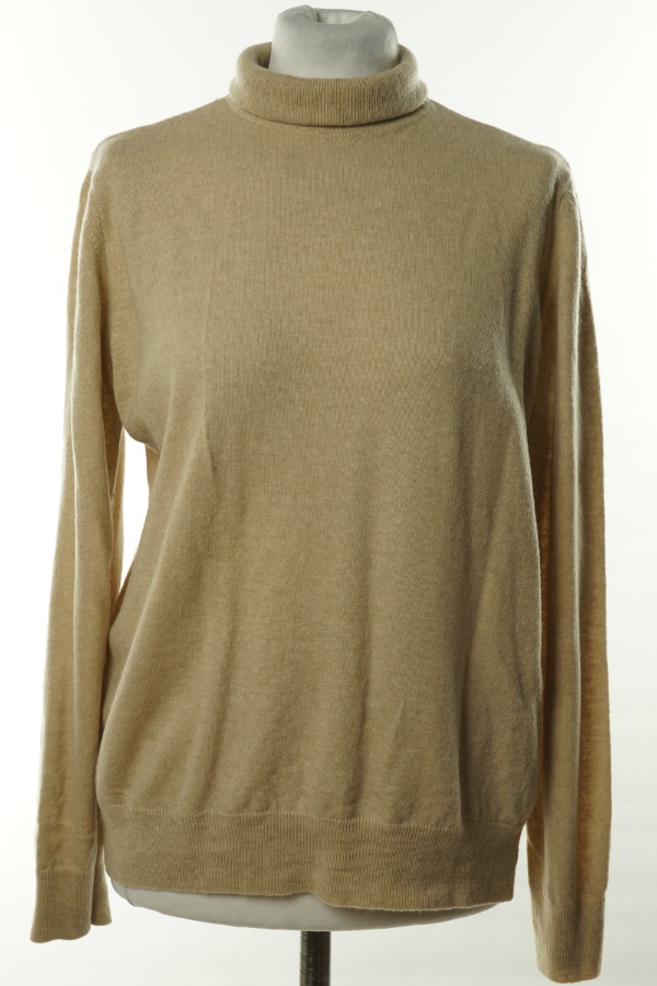 Sweter beżowy golf 100%wełna - M&S zdjęcie 1