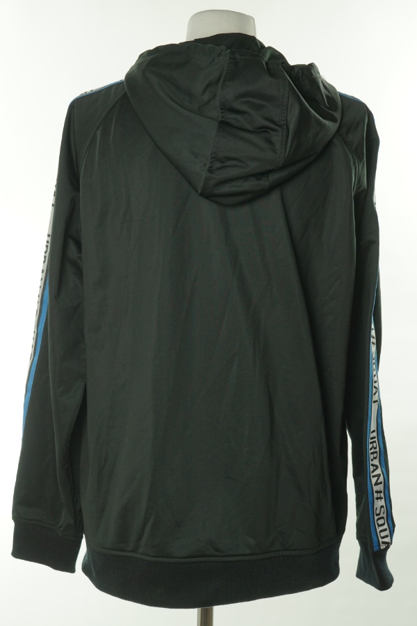 Bluza czarna na suwak - MISTERLADY zdjęcie 2