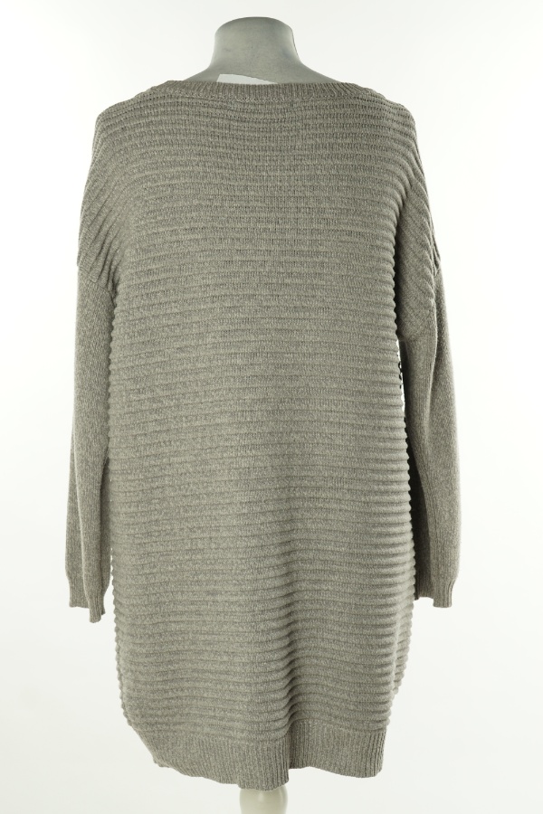 Sweter szary w paski - GEORGE zdjęcie 2