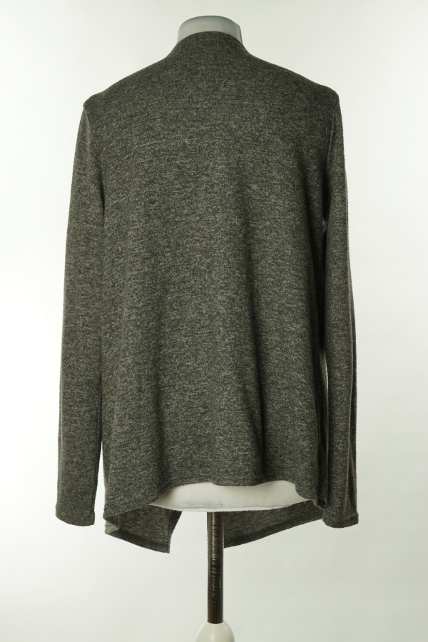 Narzutka sweterkowa szara melanż - SINSAY zdjęcie 2