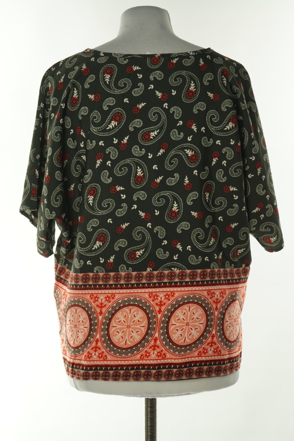 Bluzka czarna wzorzysta, PRIMARK - PRIMARK zdjęcie 2