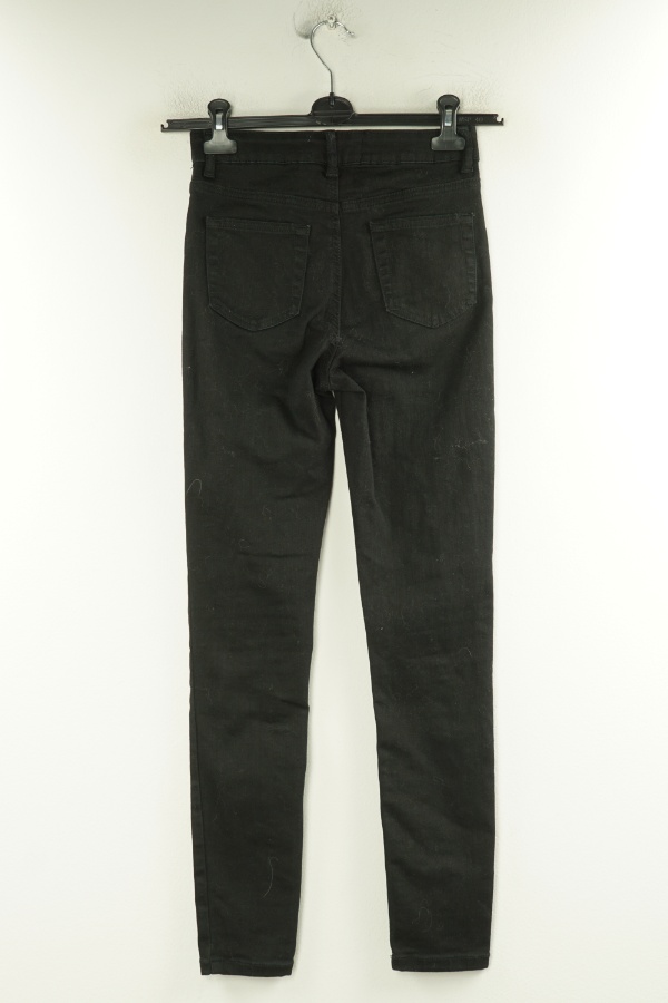 Spodnie czarne z wysokim stanem - PRIMARK zdjęcie 2