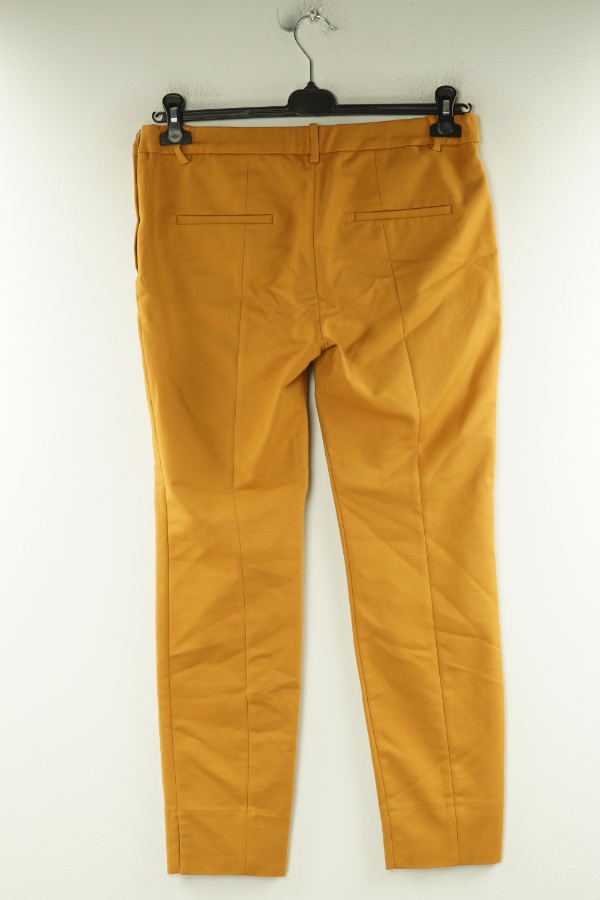 Spodnie musztardowe - ZARA zdjęcie 2