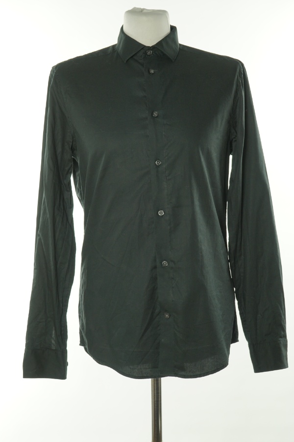 Koszula czarna gładka, H&M - H&M zdjęcie 1