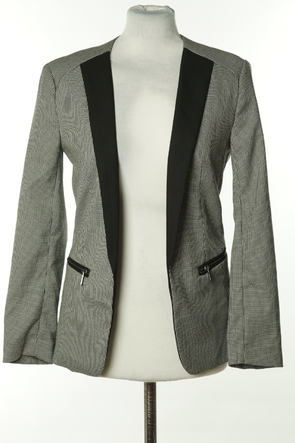 Marynarka biało-czarna, H&M - H&M zdjęcie 1