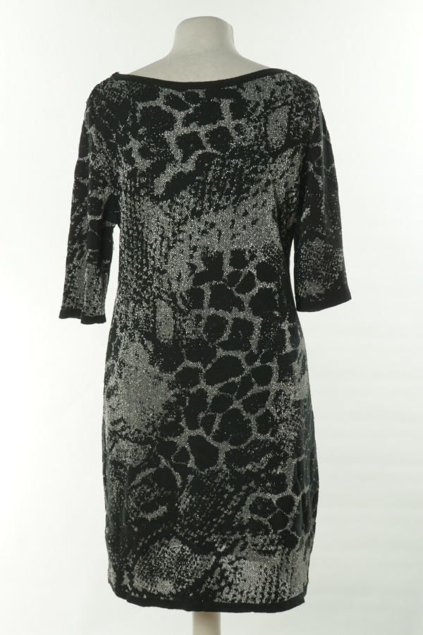 Sukienka czarno srebrna sweterkowa - GEORGE zdjęcie 2