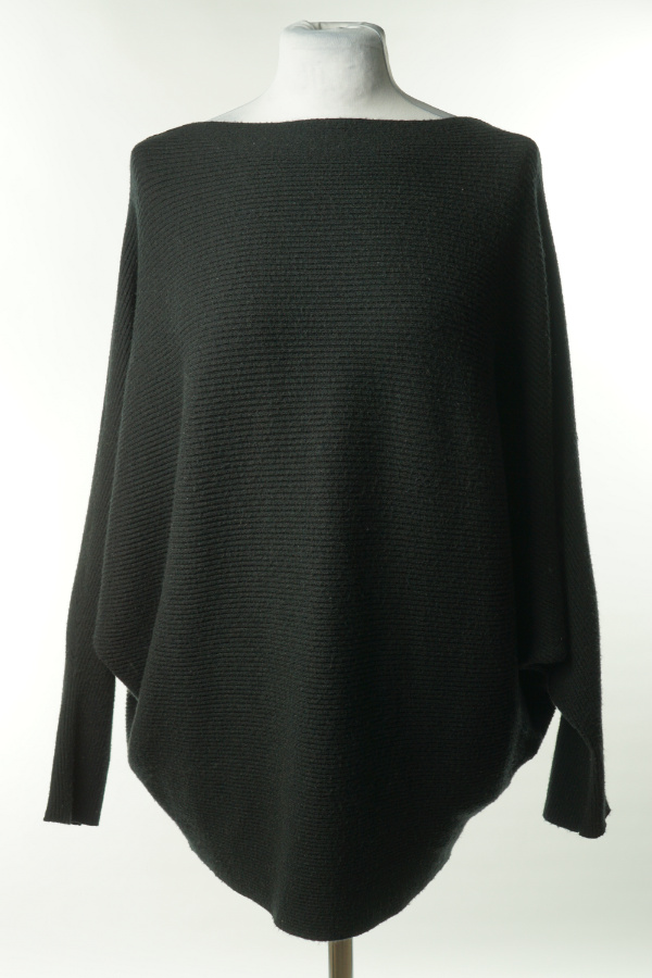Sweter nietoperek czarny - NEW LOOK zdjęcie 1