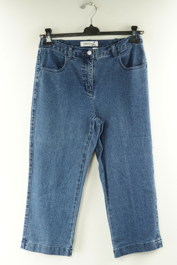 Spodnie niebieskie jeansowe - COLLECTION zdjęcie 1