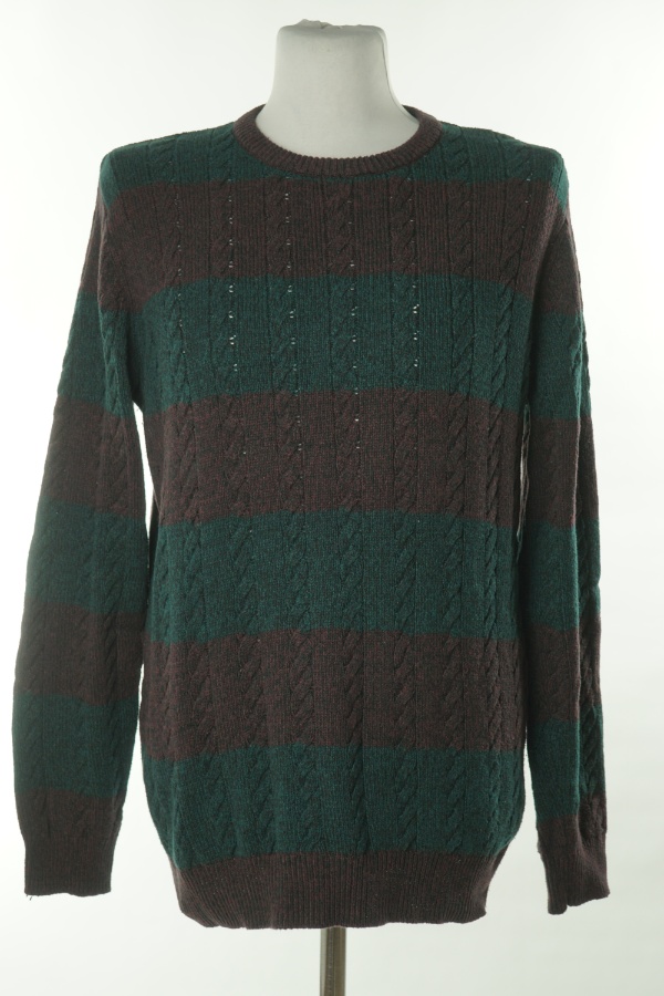Sweter fioletowo-zielony - JOHN PARTRIDGE zdjęcie 1