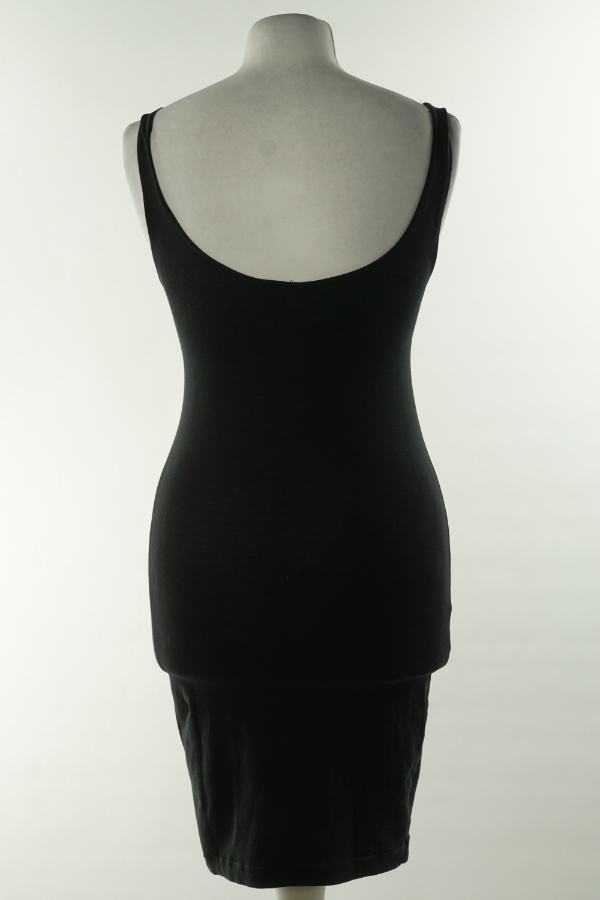 Sukienka czarna prosta H&M - H&M zdjęcie 2