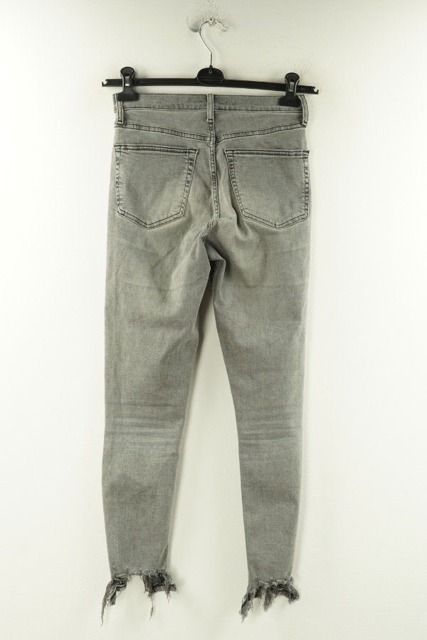 Spodnie szare jeansowe - TOPSHOP zdjęcie 2