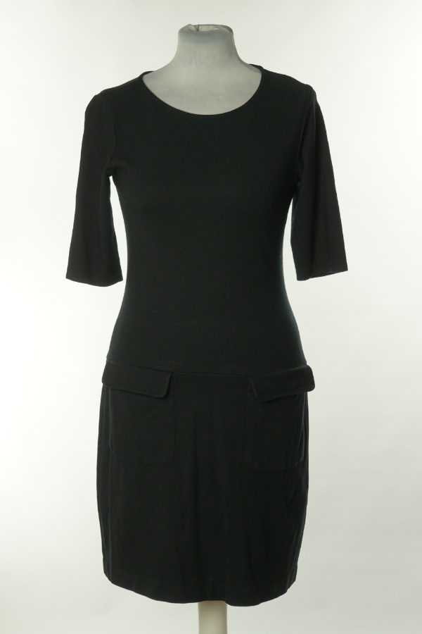Sukienka czarna z kieszeniami - FILIPPA K zdjęcie 1