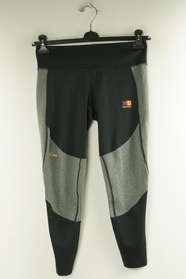 Legginsy czarno - szare - KARRIMOR zdjęcie 1