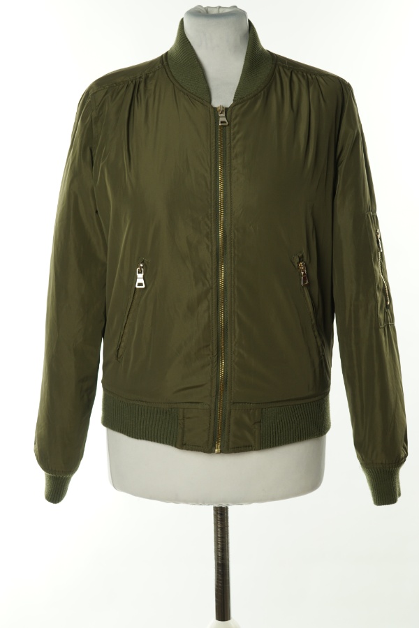 Kurtka zielona bomberka - DM RETRO zdjęcie 1