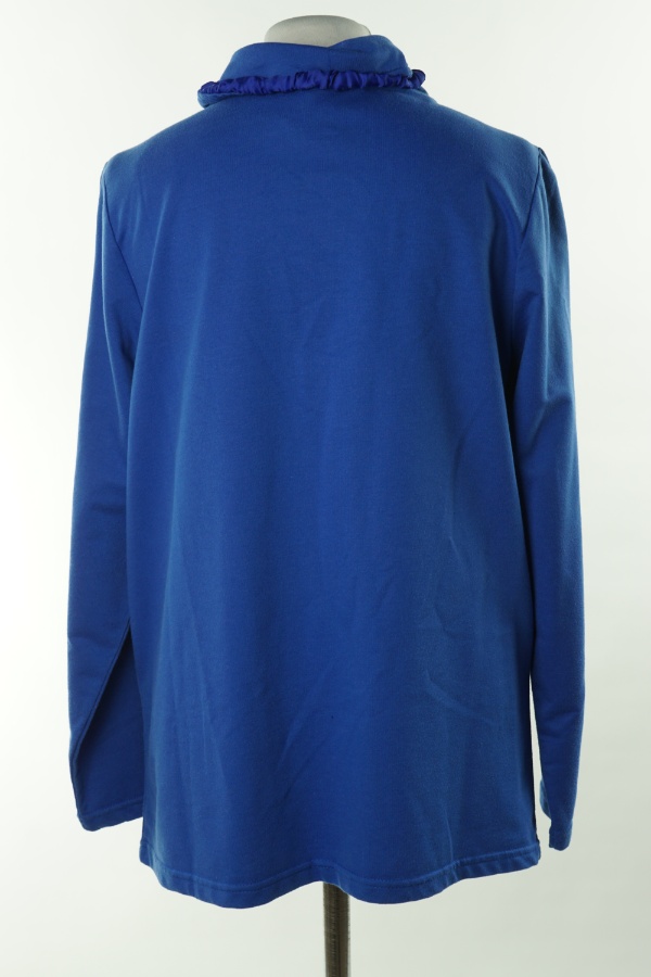 Bluza golf niebieska - BRAK METKI Z NAZWĄ PRODUCENTA zdjęcie 2