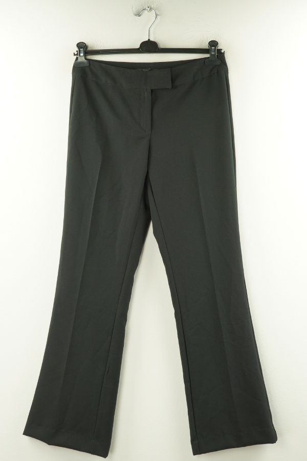 Spodnie czarne z kantem - GEORGE zdjęcie 1