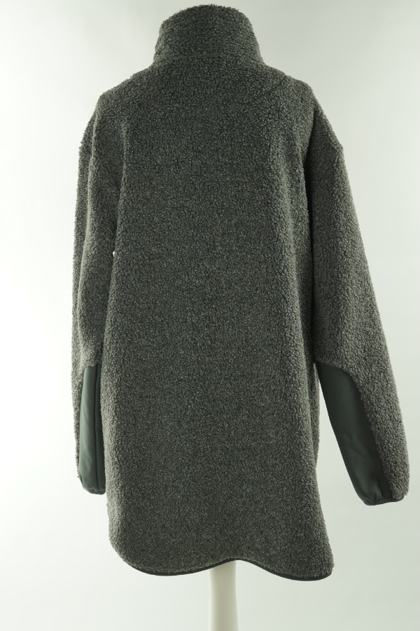 Bluza baranek szara dłuższa - BLUE WEAR zdjęcie 2