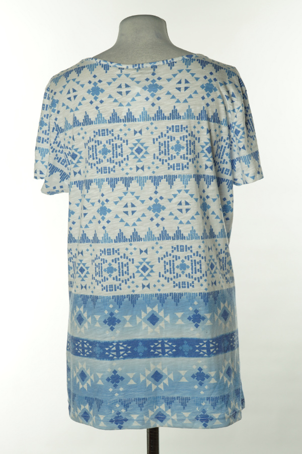 Koszulka biało-niebieska - DUNNES zdjęcie 2