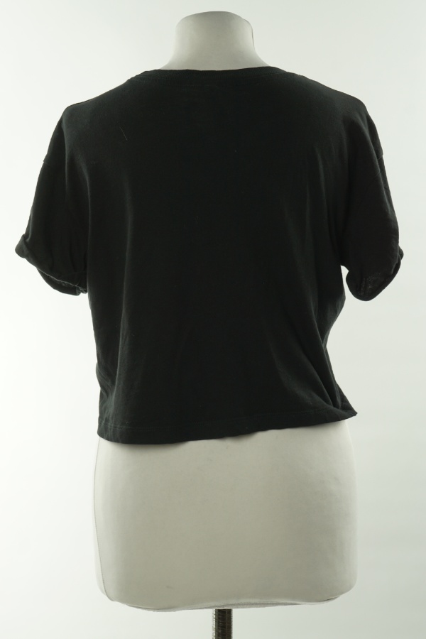 Top czarny z kieszonką - H&M zdjęcie 2