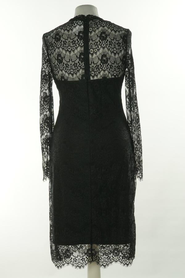 Sukienka czarna koronkowa - KAPPAHL zdjęcie 2