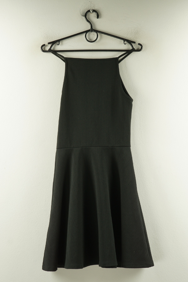 Sukienka czarna wzorek - H&M zdjęcie 2