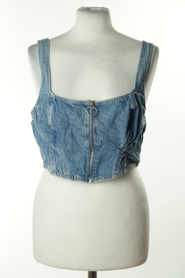 Top jeansowy - H&M zdjęcie 1