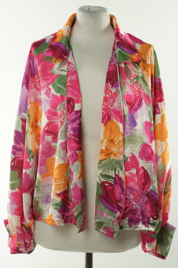 Narzutka wielokolorowa kwiecista - NEW COLLECTION zdjęcie 1