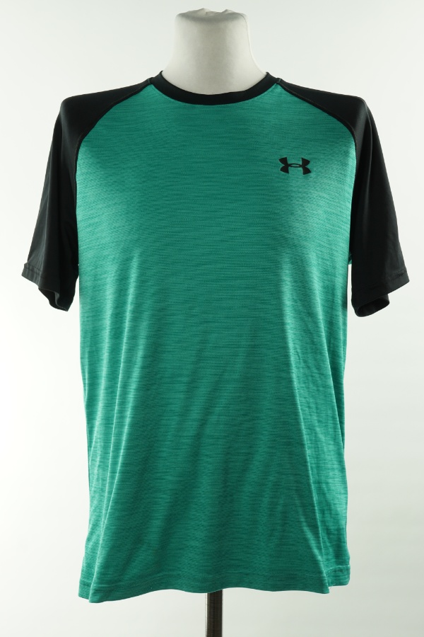 Koszulka zielona Under Armour - UNDER ARMOUR zdjęcie 1
