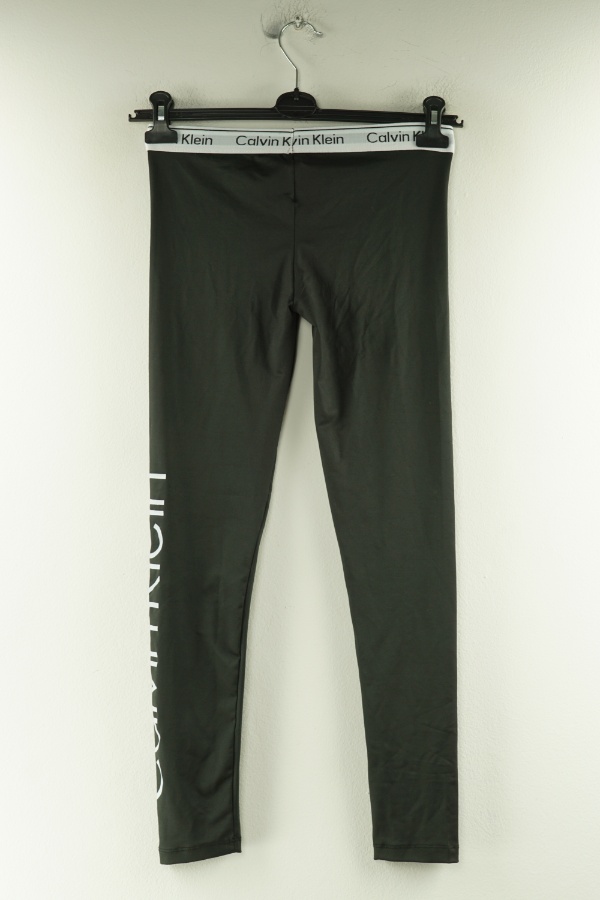 Legginsy czarne - BRAK METKI Z NAZWĄ PRODUCENTA zdjęcie 2