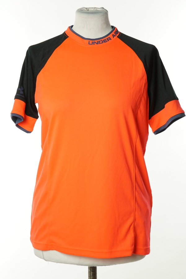 Koszulka pomarańczowo-czerwona UNDER ARMOUR - UNDER ARMOUR zdjęcie 1