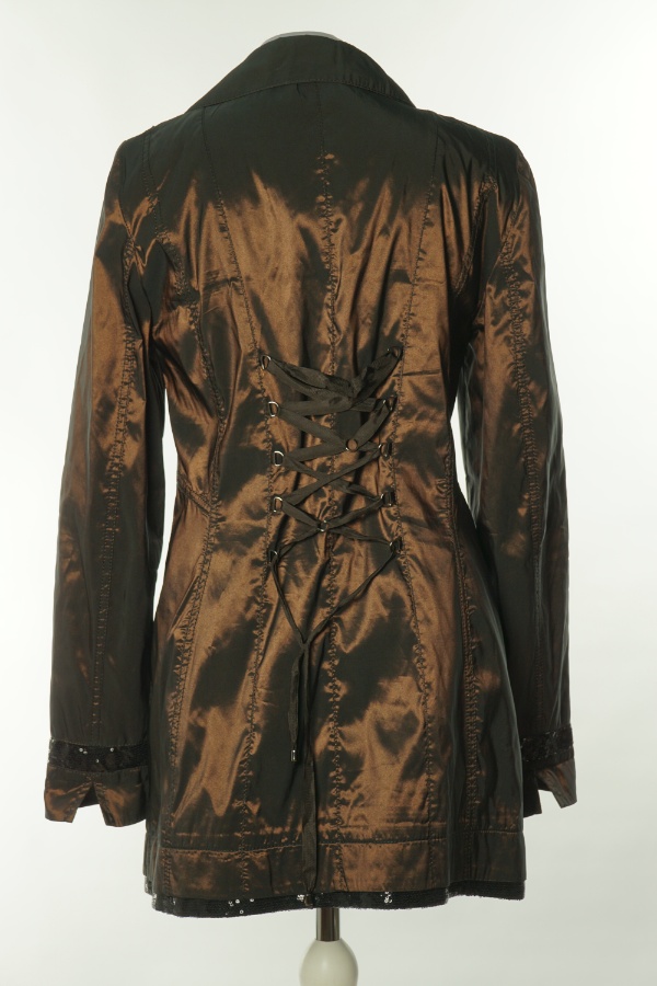 Narzutka bordowa połyskująca - BIBA zdjęcie 2