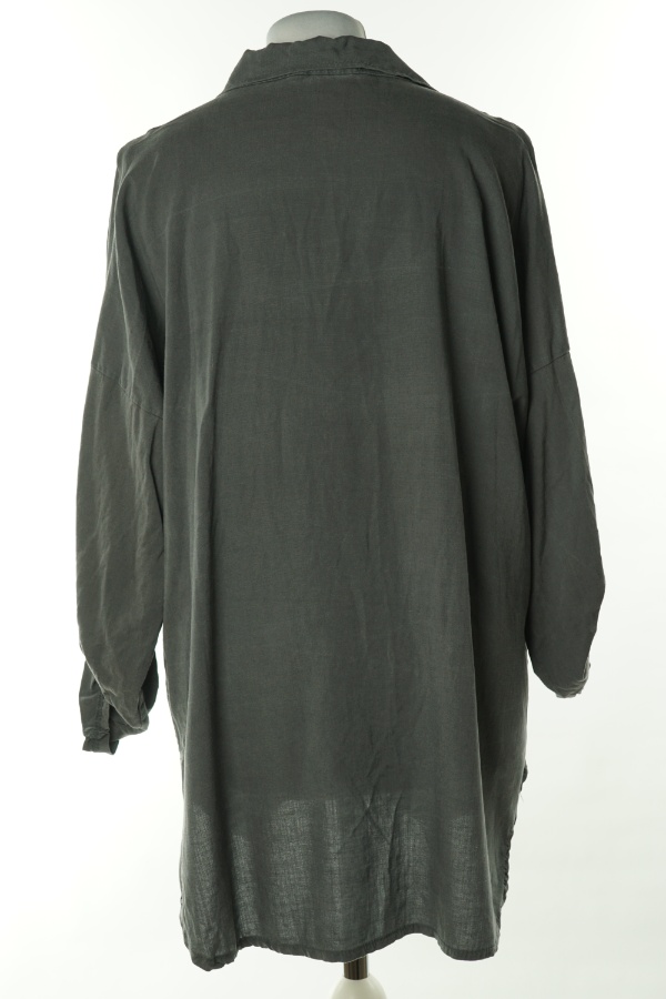 Koszula szara z napisami - MARTA zdjęcie 2