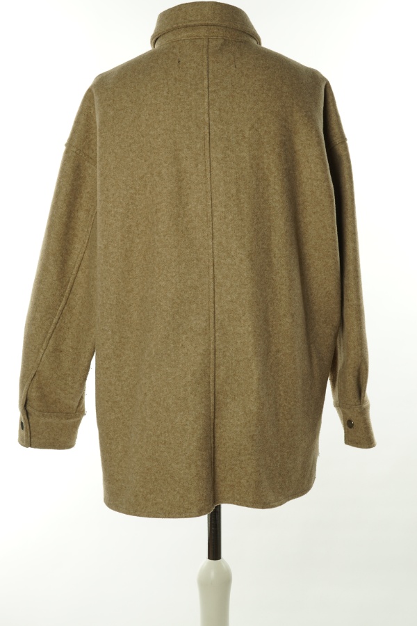 Koszula wierzchnia beżowa, ZARA - ZARA zdjęcie 2