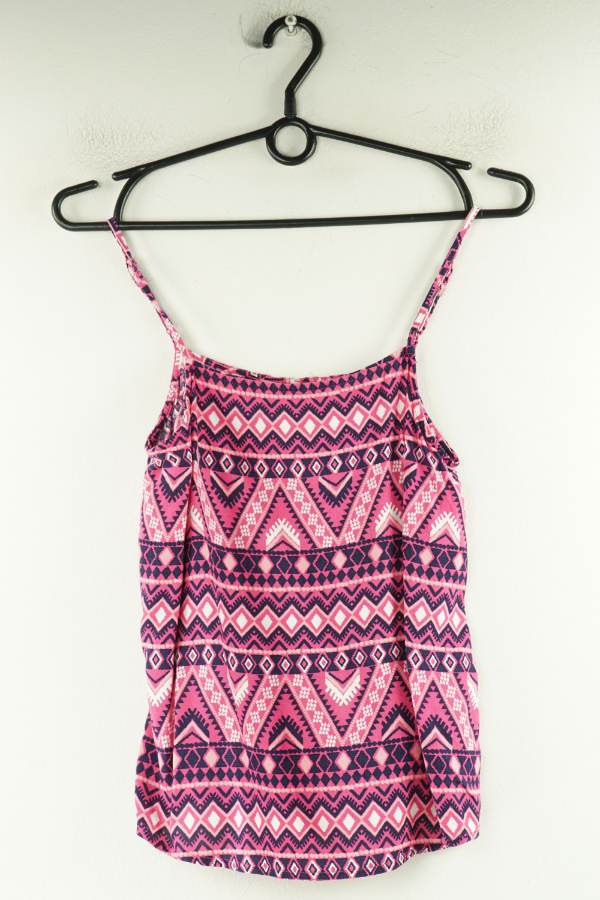 Bluzka fioletowa we wzory - H&M zdjęcie 1