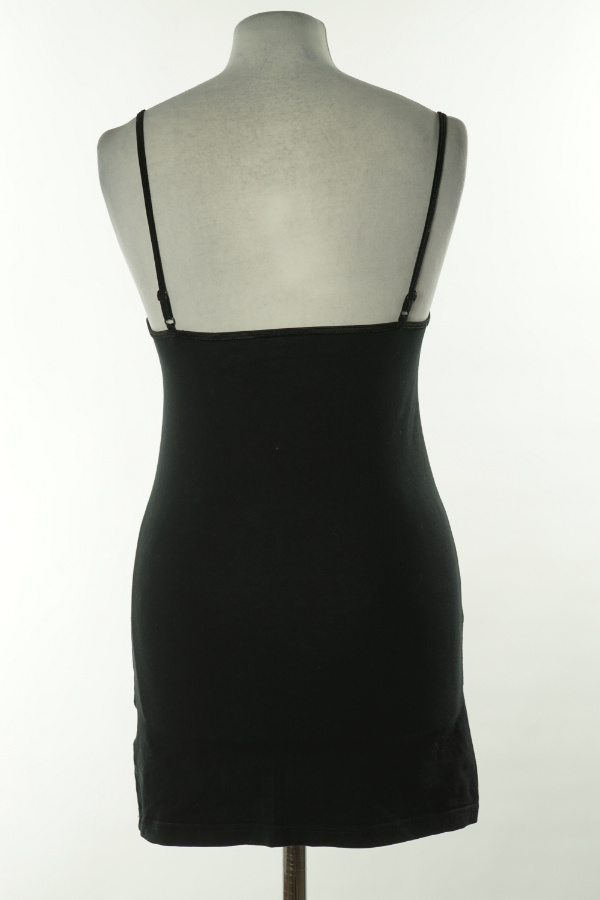 Koszulka czarna gładka - BRAK METKI Z NAZWĄ PRODUCENTA zdjęcie 2