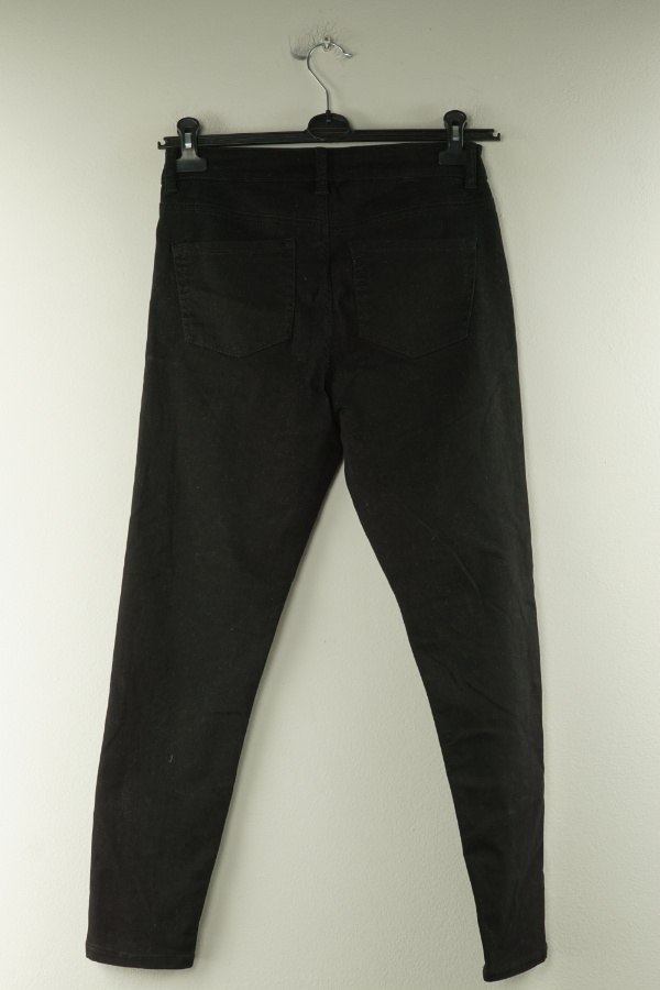 Spodnie czarne jeansowe - DENIM CO zdjęcie 2