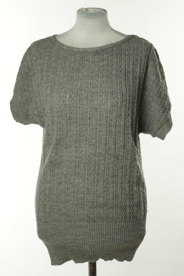 Bluzka sweterkowa szara - ATMOSPHERE zdjęcie 1