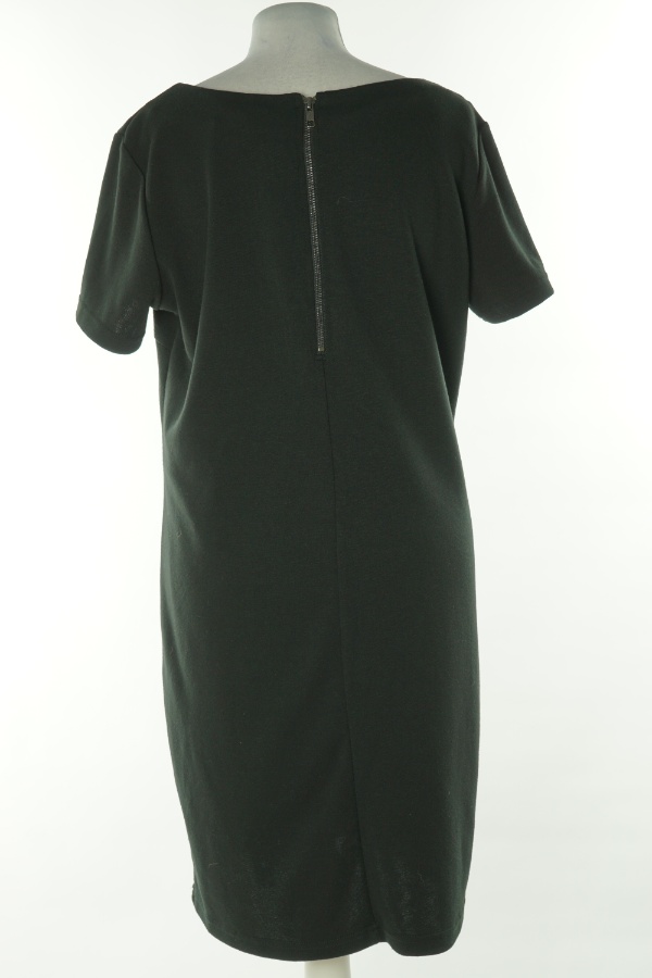 Sukienka czarna gładka - VILA zdjęcie 2