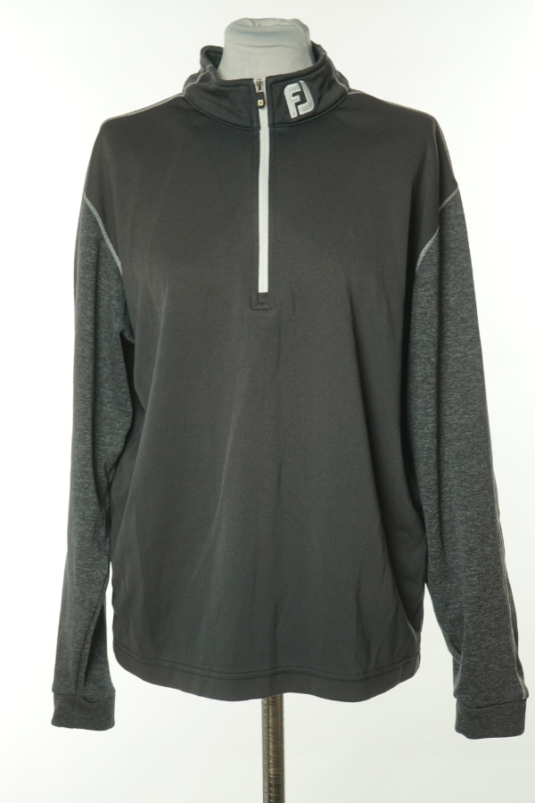 Bluza szara sportowa - ATHLETIC FIT zdjęcie 1