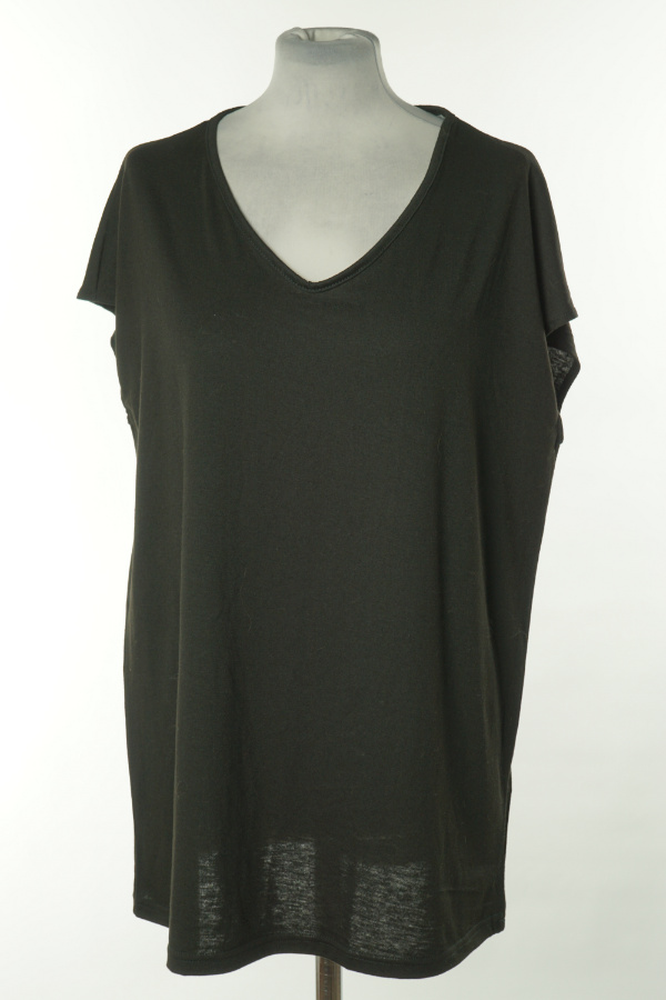 Koszula czarna gładka - BRAK METKI Z NAZWĄ PRODUCENTA zdjęcie 1