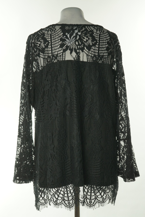 Bluzka czarna koronkowa - WALLIS zdjęcie 2