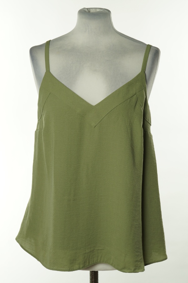 Bluzka oliwkowa - GEORGE zdjęcie 1