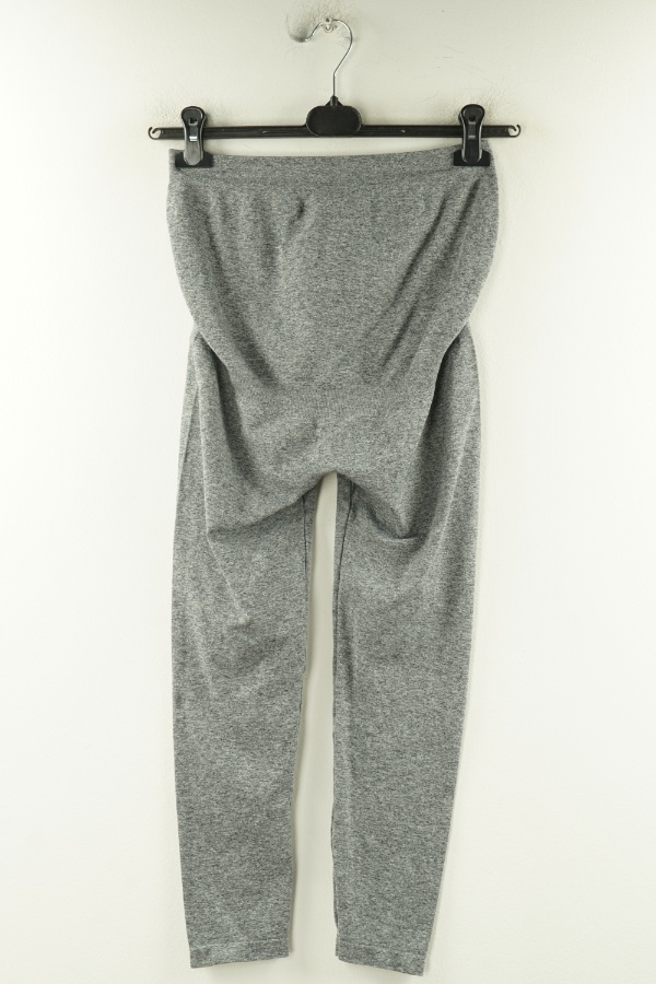 Legginsy szare ciążowe - BRAK METKI Z NAZWĄ PRODUCENTA zdjęcie 1
