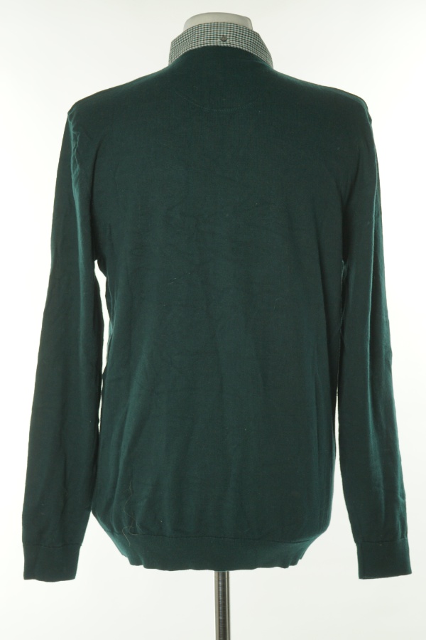 Sweter zielony z kołnierzykiem - NEXT zdjęcie 2