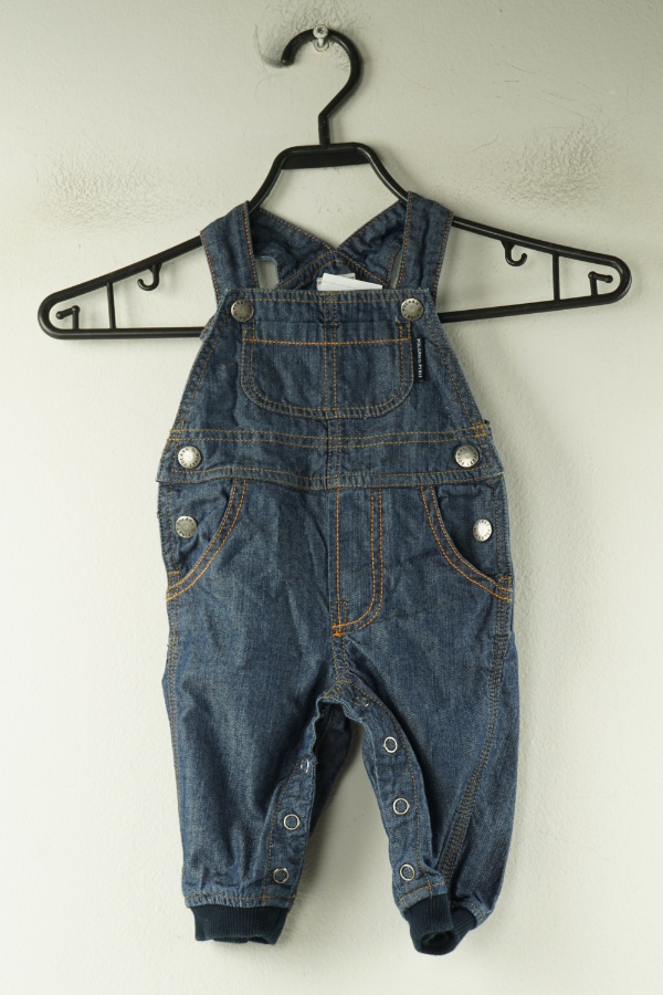 Rampers jeansowy granatowy - POLARN O. PYRET zdjęcie 1